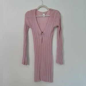 Pink LSpace Knit Dress